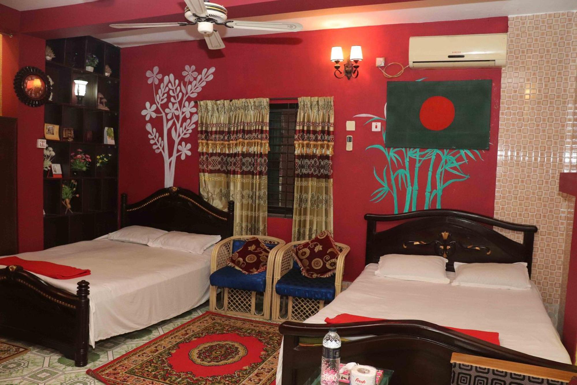 Green Leaf Guest House Srimangal Exterior foto